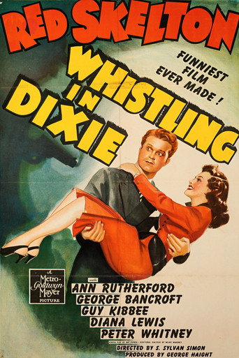 Whistling in Dixie movie poster
