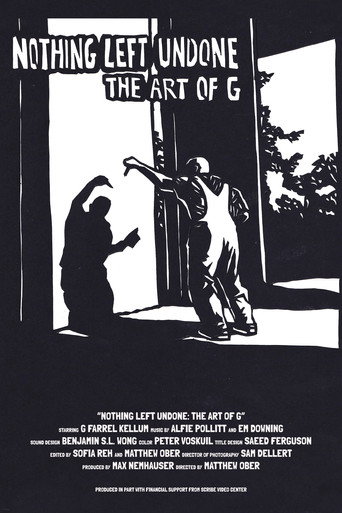 Nothing Left Undone: The Art of G movie poster