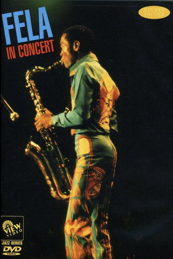 Fela In Concert movie poster