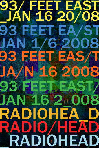 Radiohead: Live From 93 Feet East, London movie poster