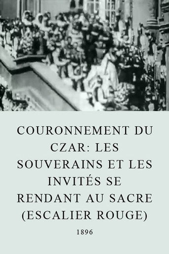 Les souverains et les invités se rendant au sacre (escalier rouge) movie poster