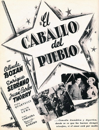 El caballo del pueblo movie poster
