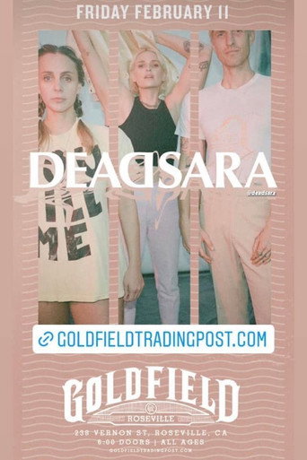 Dead Sara - Live at the Goldfield - Roseville, CA movie poster