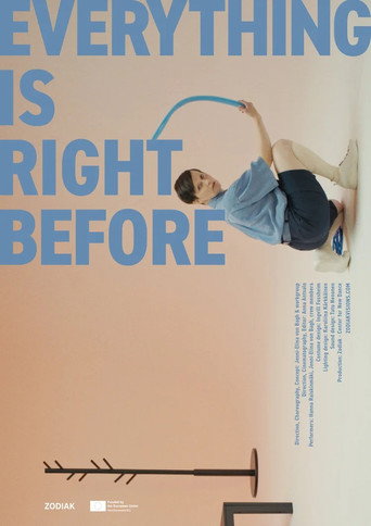Everything is Right Before movie poster
