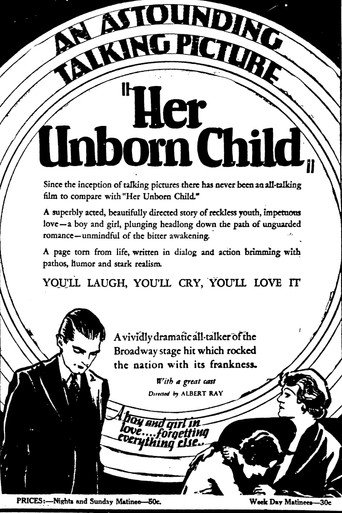 Her Unborn Child movie poster