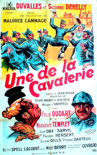 Une de la cavalerie movie poster