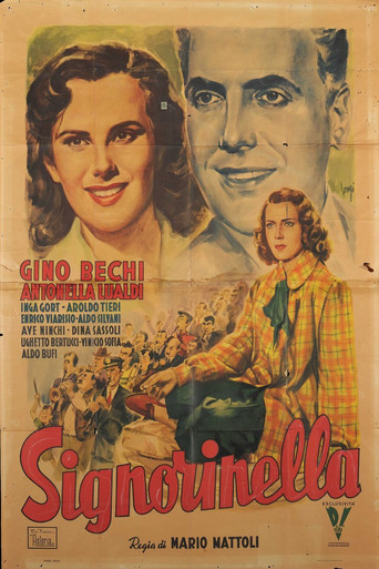 Signorinella movie poster