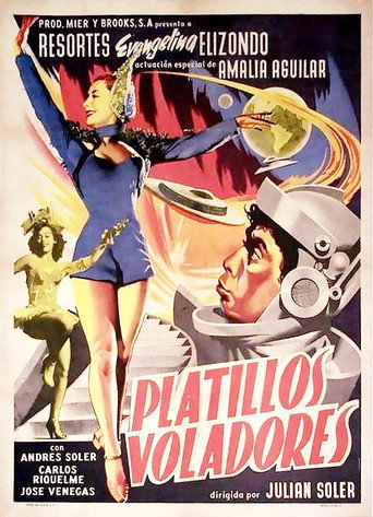 The Flying Saucers movie poster