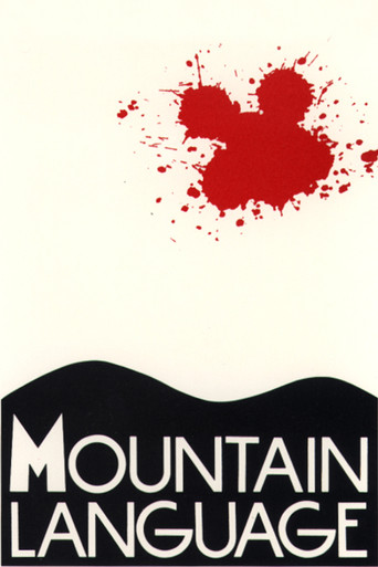 Mountain Language movie poster