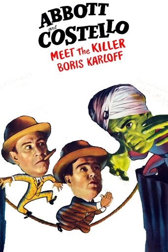 Bud Abbott and Lou Costello Meet the Killer, Boris Karloff movie poster