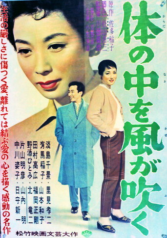 Karada no naka o kaze ga fuku movie poster