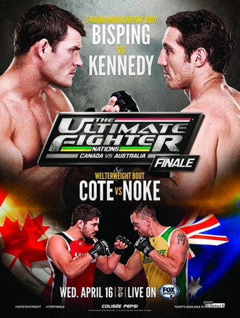 The Ultimate Fighter Nations Finale: Bisping vs. Kennedy movie poster