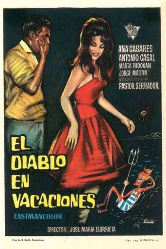 El diablo en vacaciones movie poster