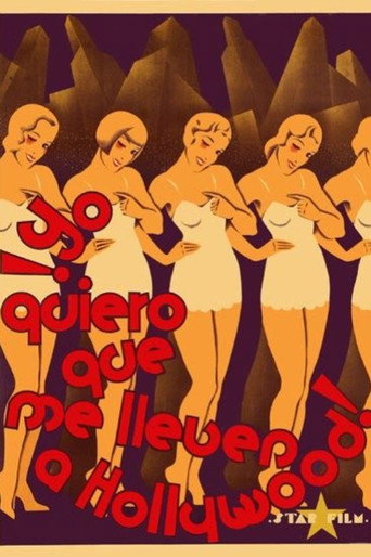 Yo quiero que me lleven a Hollywood movie poster