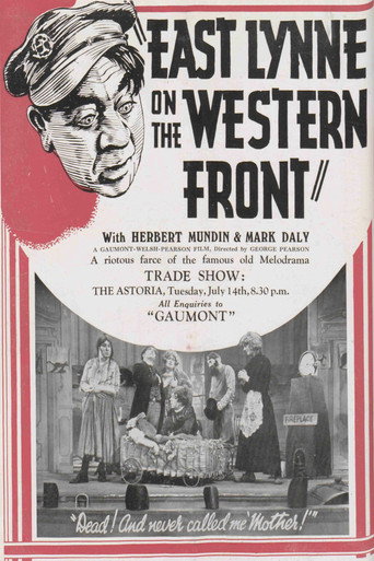 East Lynne on the Western Front movie poster
