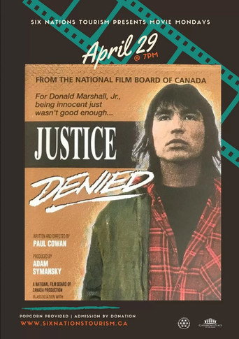 Justice Denied movie poster