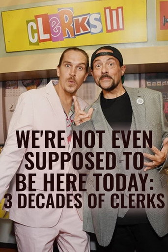 We're Not Even Supposed to Be Here Today: 3 Decades of Clerks movie poster