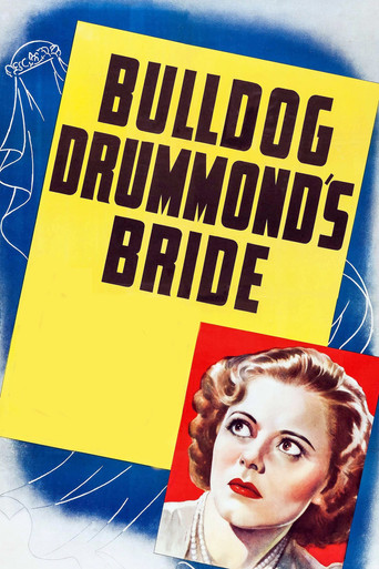 Bulldog Drummond's Bride movie poster