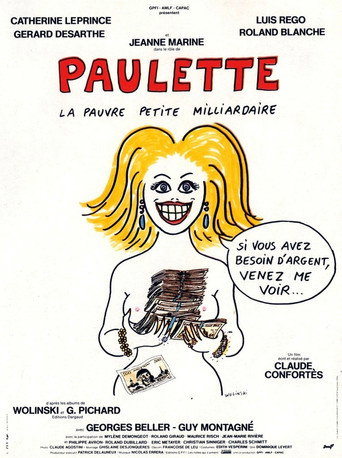 Paulette, la pauvre petite milliardaire movie poster