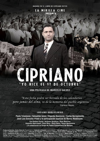 Cipriano, yo hice el 17 de octubre movie poster