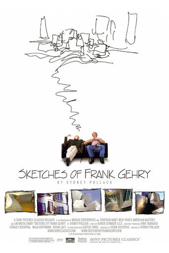Sketches of Frank Gehry movie poster