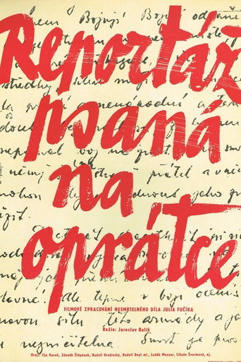 Reportáž psaná na oprátce movie poster