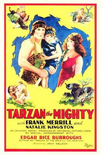 Tarzan the Mighty movie poster