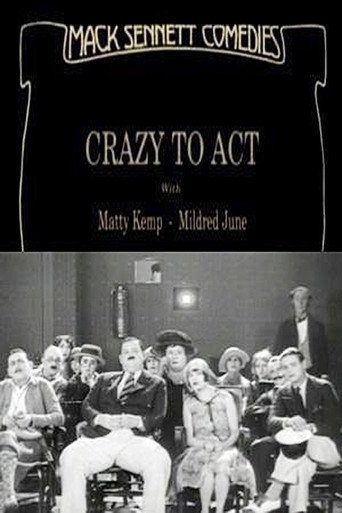 Crazy to Act movie poster
