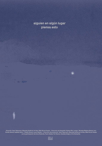 Alguien, en algún lugar, piensa esto movie poster