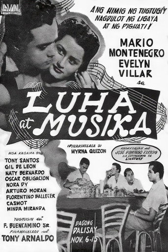 Luha at Musika movie poster