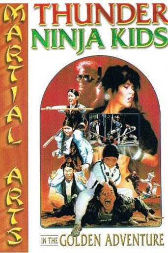 Thunder Ninja Kids in the Golden Adventure movie poster