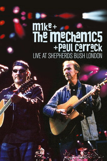Mike + the Mechanics + Paul Carrack - Live at Shepherds Bush London movie poster