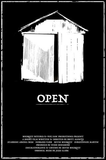 Open movie poster