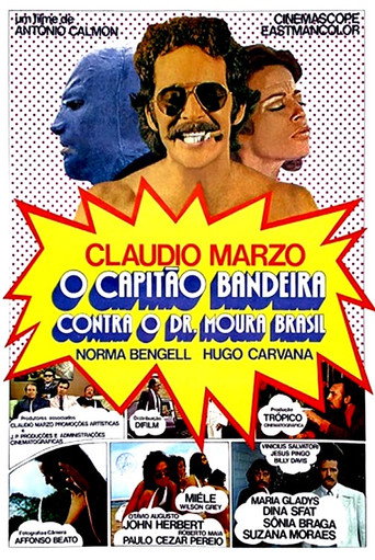 O Capitão Bandeira Contra o Dr. Moura Brasil movie poster