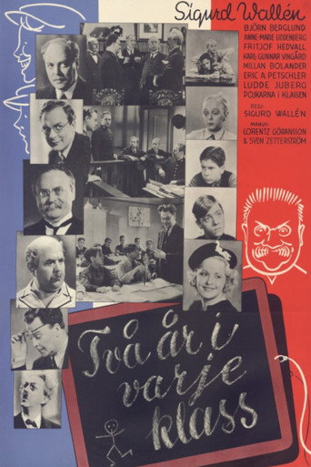 Två år i varje klass movie poster