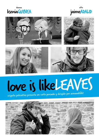 Love is like leaves movie poster