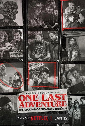 One Last Adventure: The Making of Stranger Things 5 movie poster