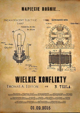 Edison vs Tesla movie poster