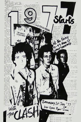 The Clash: New Year's Day '77 movie poster