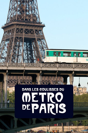 Dans les coulisses du métro de Paris movie poster