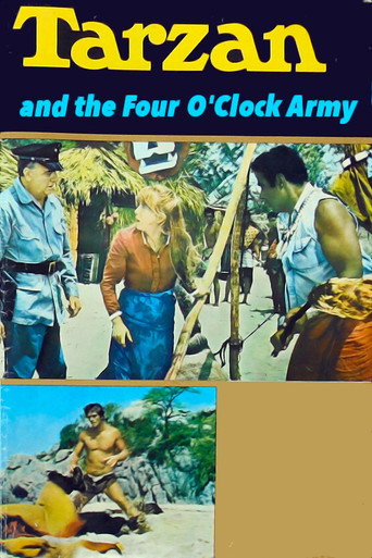 Tarzan and the Four O'Clock Army movie poster