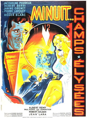 Minuit... Champs-Elysées movie poster