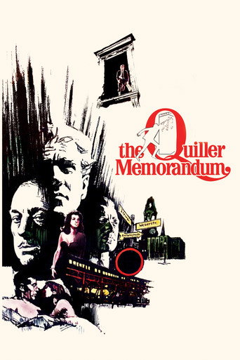 The Quiller Memorandum movie poster