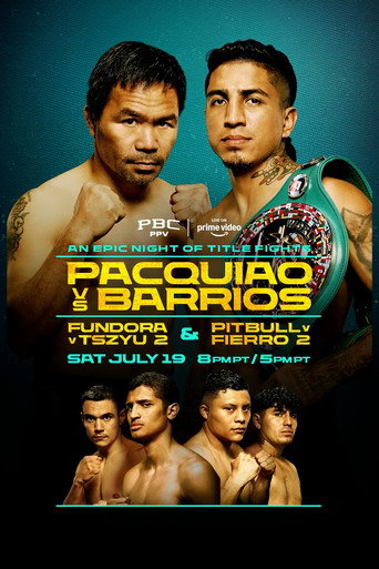 Manny Pacquiao vs. Mario Barrios movie poster