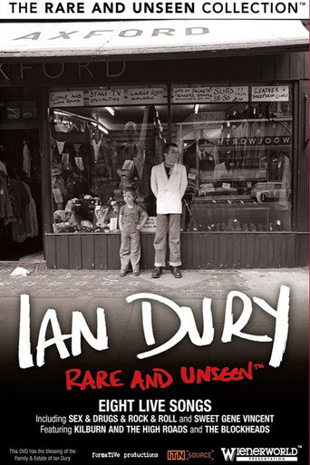Ian Dury: Rare And Unseen movie poster