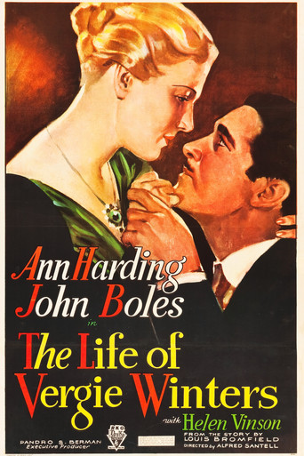 The Life of Vergie Winters movie poster