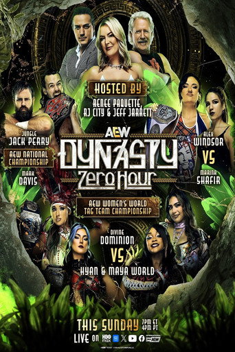 AEW Dynasty 2026: Zero Hour movie poster