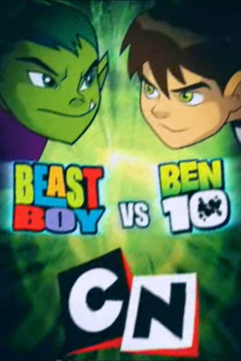 Beast Boy vs Ben 10 movie poster