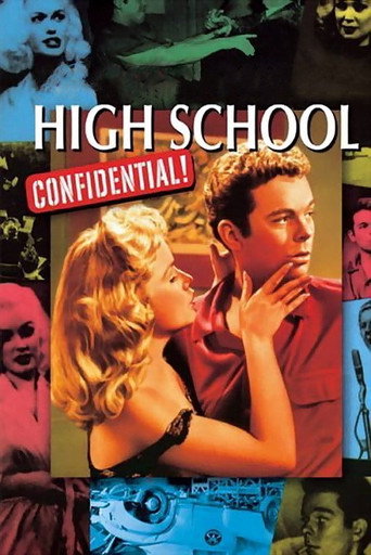 High School Confidential! movie poster