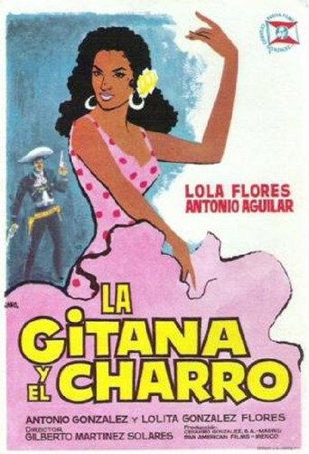 La gitana y el charro movie poster